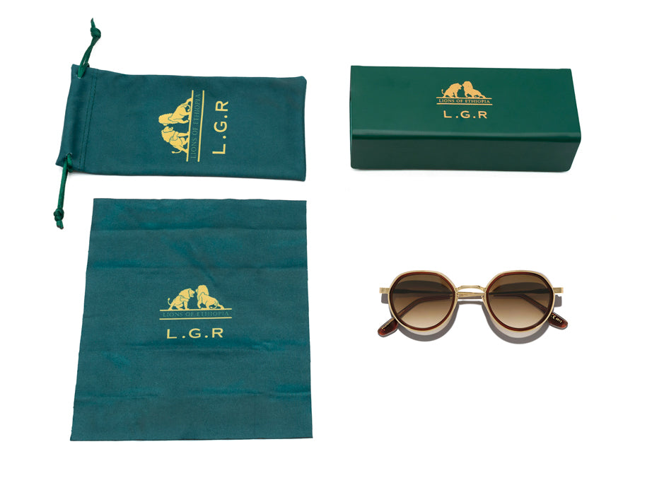 L.G.R - Meknes Explorer | Lions of Ethiopia Black / Golden Brown// Sunbrown Gradient Photochromic