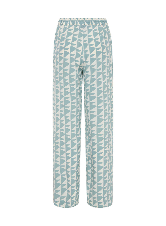 Drawstring Silk Pant