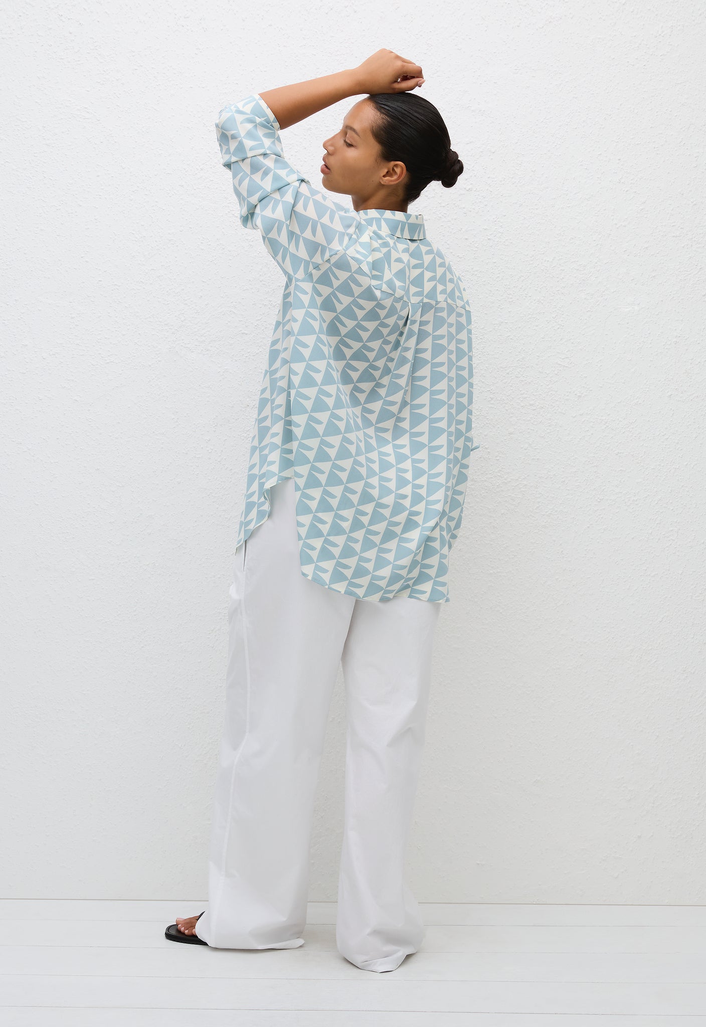 Long Sleeve Silk Shirt