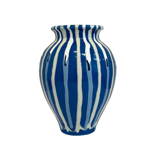 Figura Vase, Blue and White