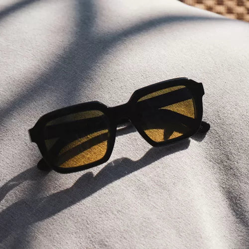 L.G.R Raffaello Black 01 | Yellow gradient photochromic