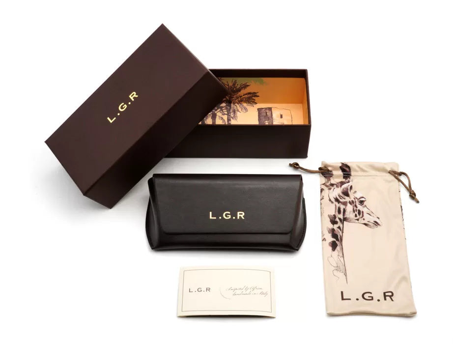 L.G.R Raffaello Black 01 | Yellow gradient photochromic